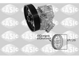 SASIC 7070053 hidraulinis siurblys, vairo sistema 
 Vairavimas -> Vairo pavara/siurblys
4007JE, 4007JE