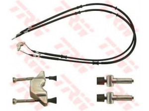 TRW GCH2514 trosas, stovėjimo stabdys 
 Stabdžių sistema -> Valdymo svirtys/trosai
13104993, 24465149, 522008, 522529