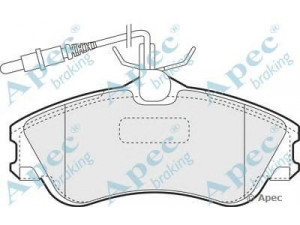 APEC braking PAD970 stabdžių trinkelių rinkinys, diskinis stabdys 
 Techninės priežiūros dalys -> Papildomas remontas
4251.55, 425155, 425485, 4251.54