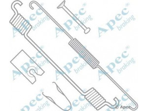 APEC braking KIT805 priedų komplektas, stabdžių trinkelės 
 Stabdžių sistema -> Būgninis stabdys -> Dalys/priedai