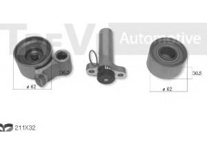 TREVI AUTOMOTIVE KD1340 paskirstymo diržo komplektas 
 Techninės priežiūros dalys -> Papildomas remontas
