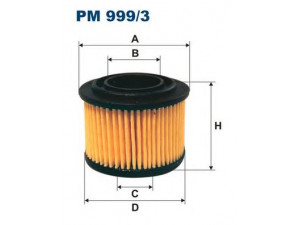 FILTRON PM999/3 kuro filtras