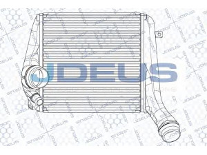 JDEUS RA8430030 tarpinis suslėgto oro aušintuvas, kompresorius 
 Variklis -> Oro tiekimas -> Įkrovos agregatas (turbo/superįkrova) -> Tarpinis suslėgto oro aušintuvas
97011020902
