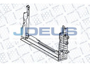 JDEUS EV05M222 rėmas, radiatorius 
 Aušinimo sistema -> Radiatorius/alyvos aušintuvas -> Radiatorius/dalys
17117545866, 7545866