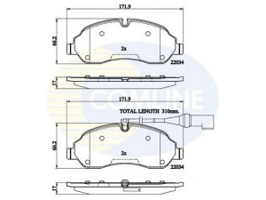 COMLINE CBP22214 stabdžių trinkelių rinkinys, diskinis stabdys 
 Techninės priežiūros dalys -> Papildomas remontas
1840479, BK312K021AC