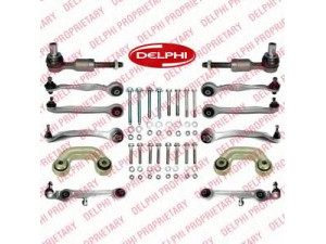 DELPHI TC1400KIT pakabos komplektas 
 Ašies montavimas/vairavimo mechanizmas/ratai -> Valdymo svirtis/pasukamosios svirties sujungimas -> Vairo trauklės (valdymo svirtis, išilginis balansyras, diago