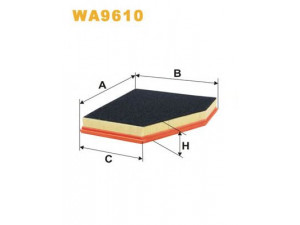 WIX FILTERS WA9610 oro filtras 
 Techninės priežiūros dalys -> Techninės priežiūros intervalai
13717793647