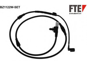 FTE BZ1122W-SET įspėjimo kontaktas, stabdžių trinkelių susidėvėjimas 
 Stabdžių sistema -> Susidėvėjimo indikatorius, stabdžių trinkelės
SEM500026