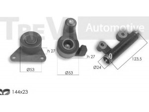 TREVI AUTOMOTIVE KD1415 paskirstymo diržo komplektas 
 Techninės priežiūros dalys -> Papildomas remontas