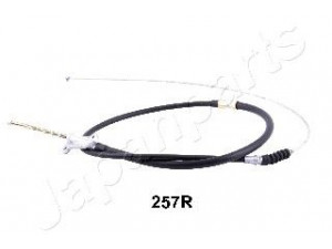 JAPANPARTS BC-257R trosas, stovėjimo stabdys 
 Stabdžių sistema -> Valdymo svirtys/trosai
4642035470