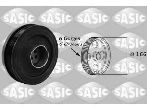 SASIC 2156054 skriemulys, alkūninis velenas 
 Diržinė pavara -> Dirželio skriemulys
11237797995, 11237823191