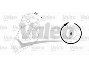 VALEO 455576 starteris 
 Elektros įranga -> Starterio sistema -> Starteris
31200-679-814, 31200-689-006, 31200-689-016