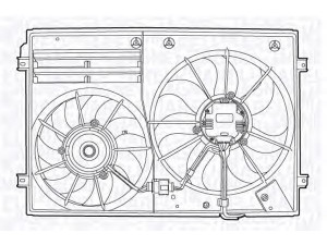 MAGNETI MARELLI 069422559010 ventiliatorius, radiatoriaus
1K0959455CQ, 1K0959455CR, 1K0959455DH