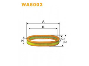 WIX FILTERS WA6002 oro filtras 
 Filtrai -> Oro filtras
IIM302, 6085506, 81SF9601, 81SF9601CB