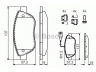 BOSCH 0 986 424 596 stabdžių trinkelių rinkinys, diskinis stabdys 
 Techninės priežiūros dalys -> Papildomas remontas
4254 08, 4254 09, 77362092, 77362195