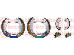 BREMBO K 61 034 stabdžių trinkelių komplektas 
 Techninės priežiūros dalys -> Papildomas remontas