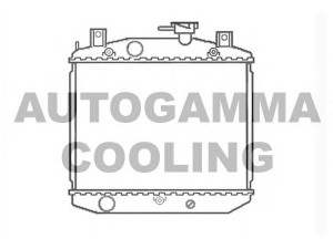 AUTOGAMMA 104038 radiatorius, variklio aušinimas
1640087231