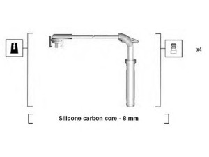 MAGNETI MARELLI 941185170775 uždegimo laido komplektas 
 Kibirkšties / kaitinamasis uždegimas -> Uždegimo laidai/jungtys
