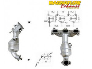 MAGNAFLOW 83426 katalizatoriaus keitiklis 
 Išmetimo sistema -> Katalizatoriaus keitiklis
2851037140