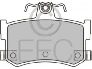 EEC BRP0834 stabdžių trinkelių rinkinys, diskinis stabdys 
 Techninės priežiūros dalys -> Papildomas remontas
GBP90323, SFP10012