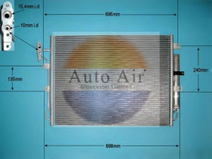 AUTO AIR GLOUCESTER 16-1983 kondensatorius, oro kondicionierius 
 Oro kondicionavimas -> Kondensatorius
jrb500040, JRB500130, LR018403