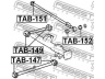 FEBEST TAB-149 valdymo svirties/išilginių svirčių įvorė 
 Ašies montavimas/vairavimo mechanizmas/ratai -> Valdymo svirtis/pasukamosios svirties sujungimas -> Montavimas/sutvirtinimas
48710-35010