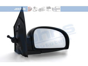 JOHNS 39 03 38-1 išorinis veidrodėlis 
 Kėbulas -> Keleivių kabina -> Veidrodėlis
87620 1C200, 87620 1C200 CA
