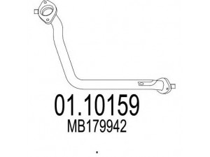 MTS 01.10159 išleidimo kolektorius 
 Išmetimo sistema -> Išmetimo vamzdžiai
MB179942