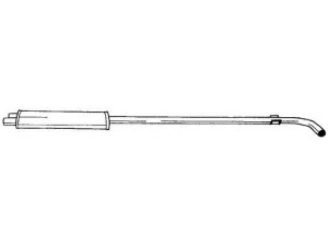 AKS DASIS SG20401 vidurinis duslintuvas