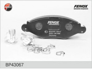 FENOX BP43067 stabdžių trinkelių rinkinys, diskinis stabdys 
 Techninės priežiūros dalys -> Papildomas remontas
425212, 425228, 425302, 425303
