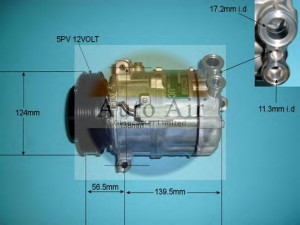 AUTO AIR GLOUCESTER 14-0335 kompresorius, oro kondicionierius 
 Oro kondicionavimas -> Kompresorius/dalys
6854003, 9225560, 93197129