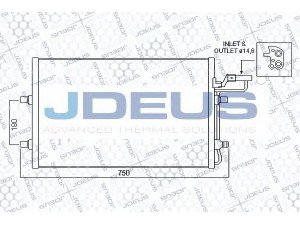 JDEUS 731M14 kondensatorius, oro kondicionierius 
 Oro kondicionavimas -> Kondensatorius
30647931, 306479312, 30647932, 30661957