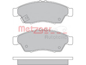 METZGER 1170584 stabdžių trinkelių rinkinys, diskinis stabdys 
 Techninės priežiūros dalys -> Papildomas remontas
55810-54G50, 55810-54G51
