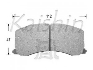 KAISHIN D9025 stabdžių trinkelių rinkinys, diskinis stabdys 
 Techninės priežiūros dalys -> Papildomas remontas
5580061G50, 5580061G60, 5580061G70