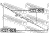 FEBEST 0222-S21 vidinė skersinė vairo trauklė
S47S-32-250, 48521-HA003, 48521-HA201
