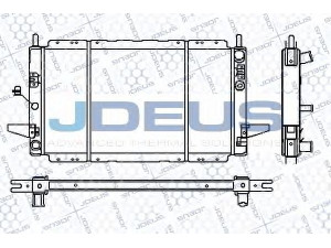 JDEUS RA0120600 radiatorius, variklio aušinimas 
 Aušinimo sistema -> Radiatorius/alyvos aušintuvas -> Radiatorius/dalys
1654011, 6186886, 89BB8005DA