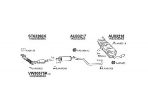 VENEPORTE 030035 išmetimo sistema 
 Išmetimo sistema -> Išmetimo sistema, visa