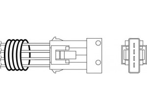 BERU OPH019 lambda jutiklis 
 Variklis -> Variklio elektra
8 677 894