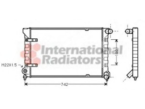 VAN WEZEL 58002042 radiatorius, variklio aušinimas 
 Aušinimo sistema -> Radiatorius/alyvos aušintuvas -> Radiatorius/dalys
191121253A, 191121253F, 191121253G