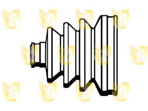 UNIGOM 313078 gofruotoji membrana, kardaninis velenas 
 Ratų pavara -> Gofruotoji membrana
44017S04J00, 44315SF4J22