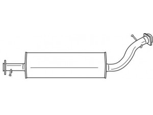 AKS DASIS SG32416 vidurinis duslintuvas