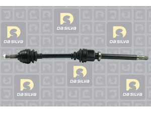 DA SILVA JC4518 kardaninis velenas 
 Ratų pavara -> Kardaninis velenas
6001548720, 7711497417, 8200 499 586