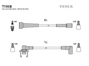 TESLA T196B uždegimo laido komplektas 
 Kibirkšties / kaitinamasis uždegimas -> Uždegimo laidai/jungtys
3208419-6