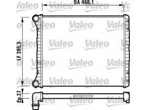 VALEO 732785 radiatorius, variklio aušinimas 
 Aušinimo sistema -> Radiatorius/alyvos aušintuvas -> Radiatorius/dalys
8Z0121251D