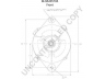 PRESTOLITE ELECTRIC 8LHA2057VA kintamosios srovės generatorius
F6HZ10346C, 3603668RX, 3604667RX