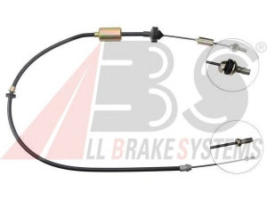A.B.S. K23710 sankabos trosas 
 Dviratė transporto priemonės -> Kabeliai ir tachometro velenaai -> Sankabos trosas
7700 769 247