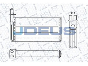 JDEUS RA2240100 šilumokaitis, salono šildymas 
 Šildymas / vėdinimas -> Šilumokaitis
7496441, 9620238
