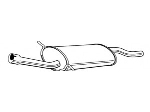 WALKER 22527 vidurinis duslintuvas 
 Išmetimo sistema -> Duslintuvas
4651964112