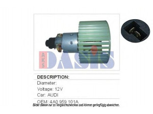 AKS DASIS 048022N vidaus pūtiklis 
 Šildymas / vėdinimas -> Orpūtė/dalys
4A0959101A