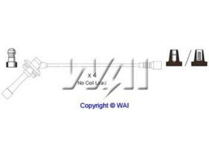 WAIglobal SL633 uždegimo laido komplektas